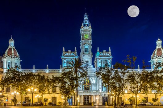 Valencia Валенсія вечір