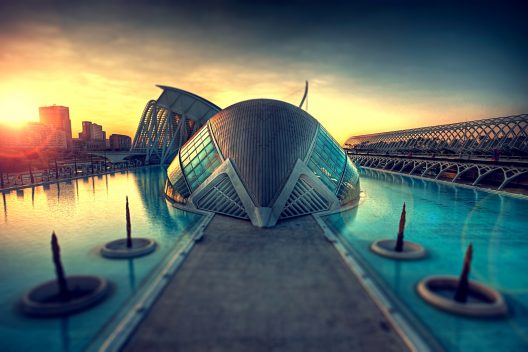 Valencia L'Hemisfèric Валенсія місто науки і мистецтва - планетарій, IMAX кінотеатр