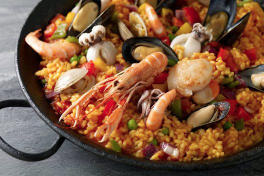 Spanish food Іспанська паелья