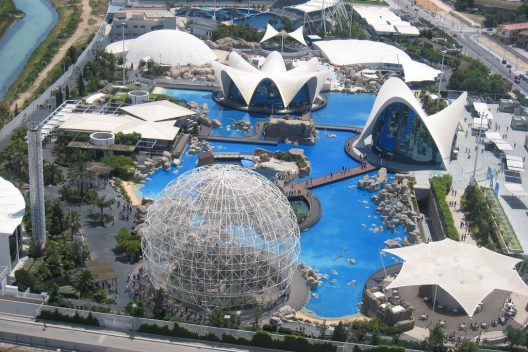 Valencia L'Oceanogràfic Валенсія музей океанографії